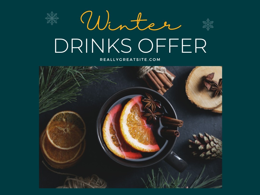 WINTER DRINKS OFFER! WINTER DRINKS OFFER!