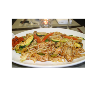 Chicken Yakisoba