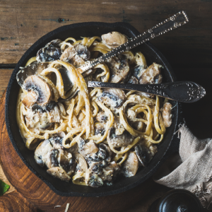 Mushroom Spaghetti