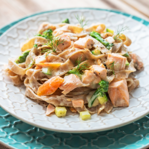 Salmon Pasta