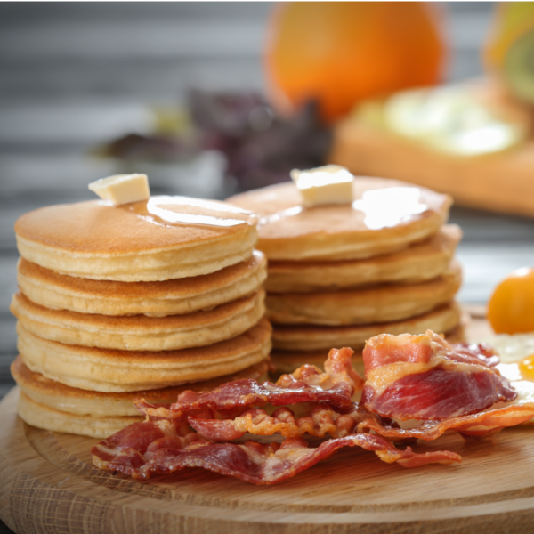 Pancakes & Bacon